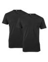 Alan Red Vermont T-shirt 2-pack zwart