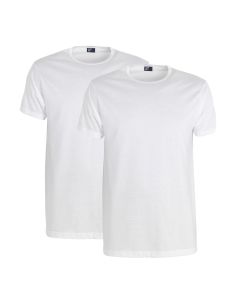 Alan Red Derby T-shirt 2-pack wit