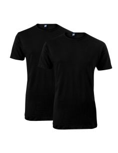Alan Red Derby T-shirt 2-pack zwart