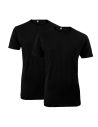 Alan Red Derby T-shirt 2-pack zwart
