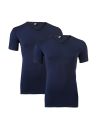 Alan Red Oklahoma V-shirt 2-pack navy