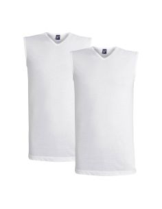 Alan Red Sleeveless Shirt Minto 2Pack Wit