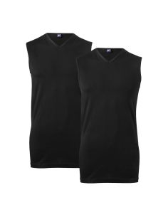 Alan Red Sleeveless Shirt Minto 2Pack Zwart