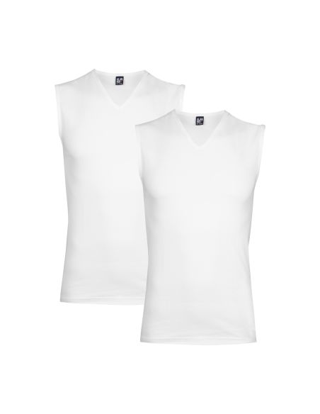 Alan Red Sleeveless Shirt Occident 2Pack Wit