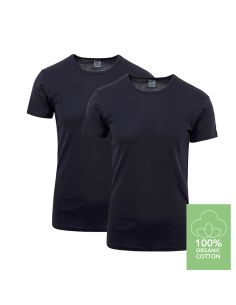 Alan Red T-Shirt Organic Copenhagen 2Pack Navy