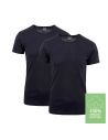Alan Red T-Shirt Organic Copenhagen 2Pack Navy