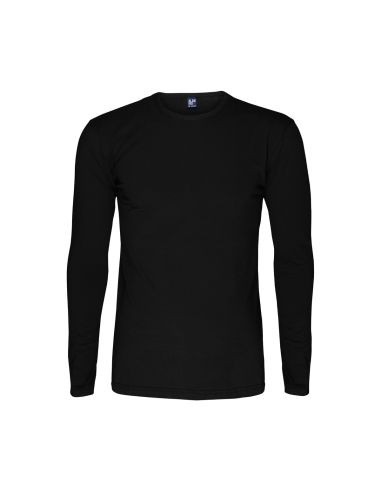 Alan Red T-Shirt Longsleeve Olbia 2-pack zwart