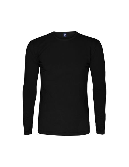 Alan Red T-Shirt Longsleeve Olbia 2-pack zwart