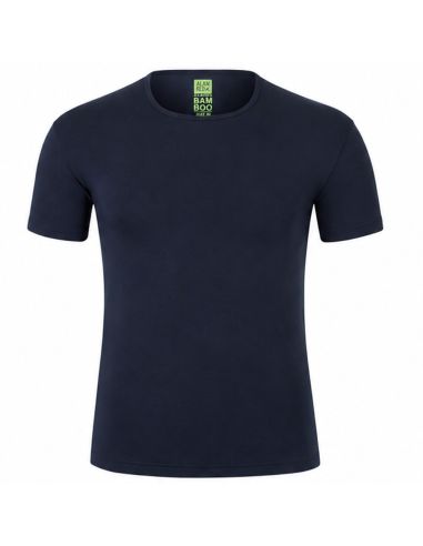 Alan Red Bamboo T Shirt Bilbao Navy