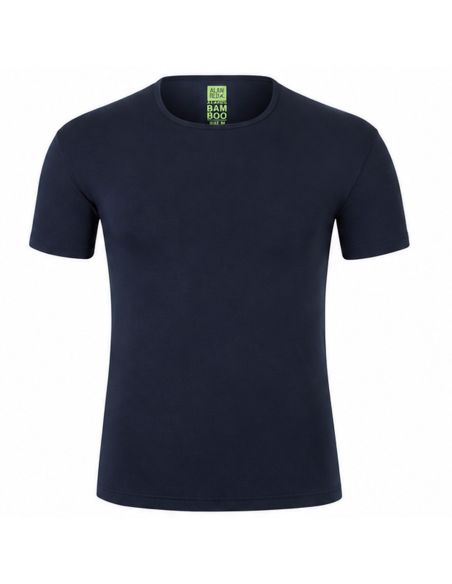 Alan Red Bamboo T Shirt Bilbao Navy