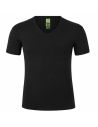 Alan Red Bamboo T Shirt Baltimora V-hals Zwart