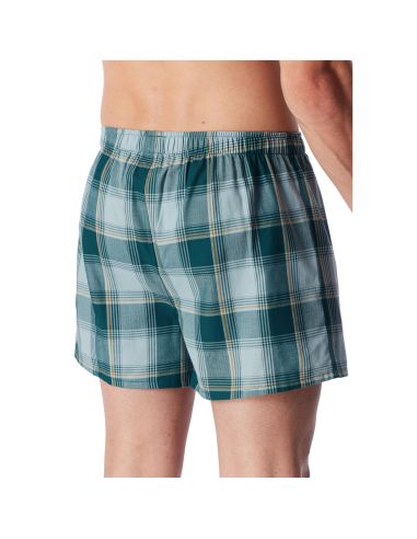 Schiesser Woven Boxershort 2Pack Green Mix 912
