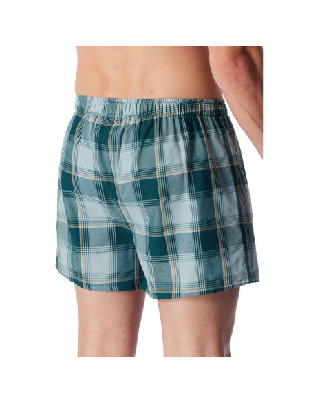 Schiesser Woven Boxershort 2Pack Green Mix 912