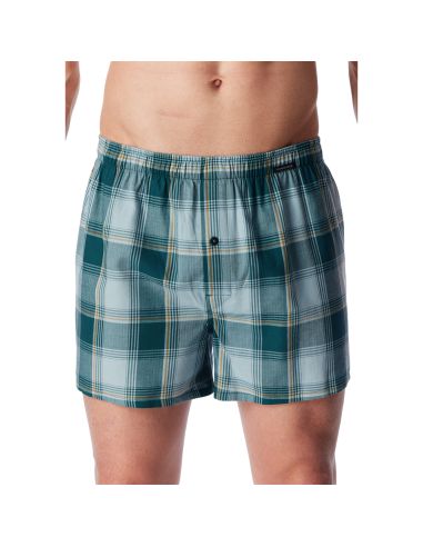 Schiesser Woven Boxershort 2Pack Green Mix 912