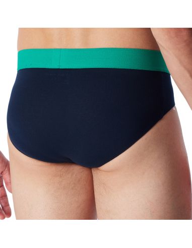 Schiesser Rio Slip 95/5 Organic 3Pack Black Mix 927