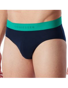 Schiesser Rio Slip 95/5 Organic 3Pack Black Mix 927 2