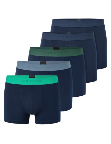 Schiesser Boxershort 95/5 Organic Cotton 5Pack 929