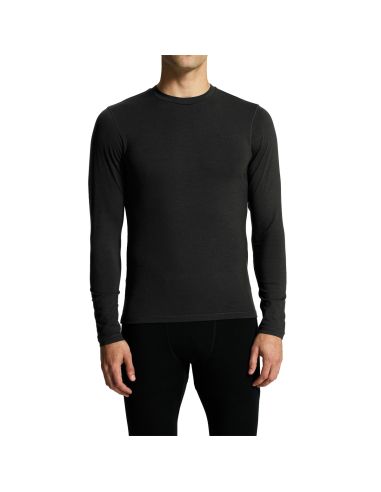 Craft Heren Thermo Wool 95 Longsleeve Shirt Zwart