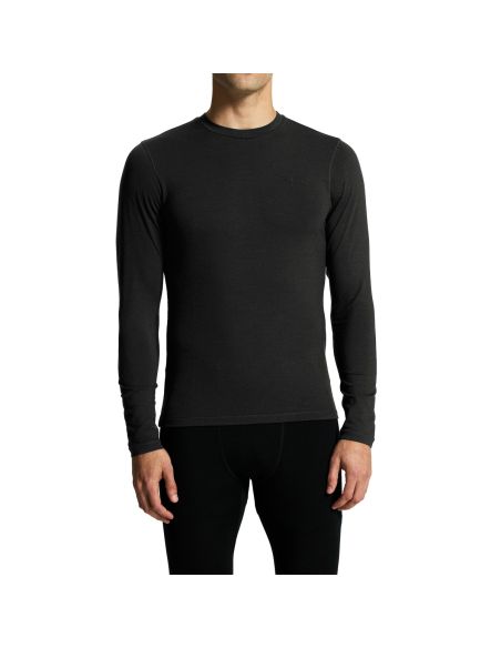 Craft Heren Thermo Wool 95 Longsleeve Shirt Zwart