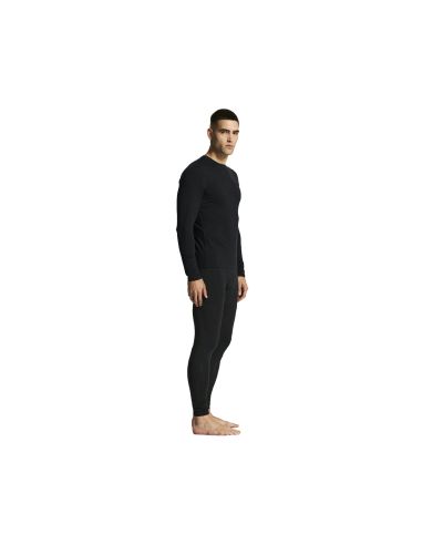 Craft Heren Thermo Wool 95 Longsleeve Shirt Zwart