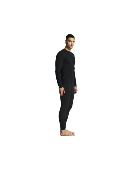 Craft Heren Thermo Wool 95 Longsleeve Shirt Zwart