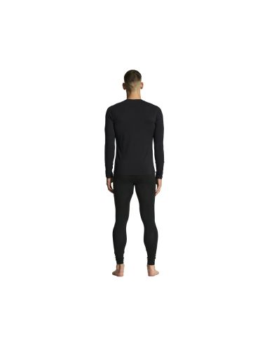 Craft Heren Thermo Wool 95 Longsleeve Shirt Zwart