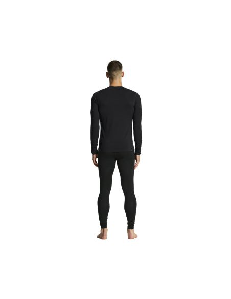 Craft Heren Thermo Wool 95 Longsleeve Shirt Zwart