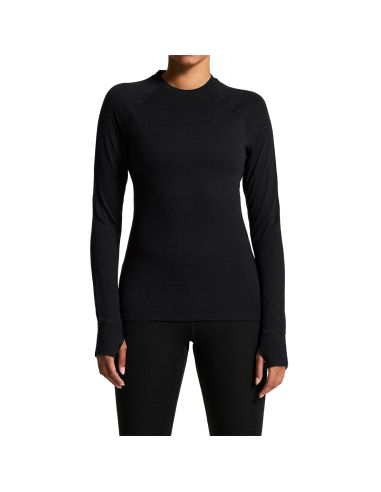 Craft Dames Thermo Wool Comfort Longsleeve Shirt Zwart