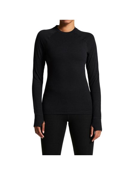 Craft Dames Thermo Wool Comfort Longsleeve Shirt Zwart