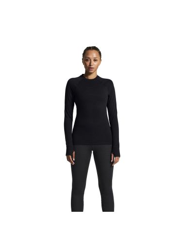 Craft Dames Thermo Wool Comfort Longsleeve Shirt Zwart