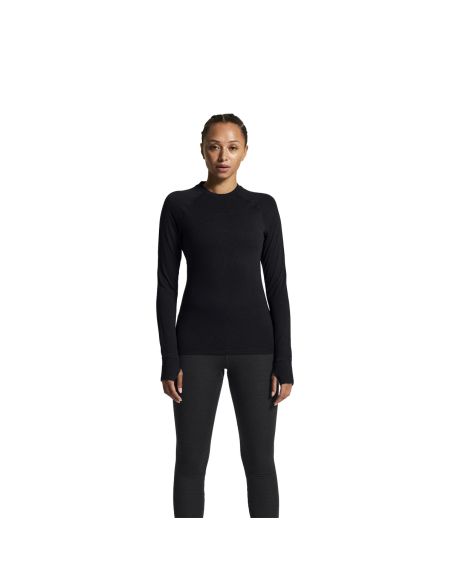 Craft Dames Thermo Wool Comfort Longsleeve Shirt Zwart