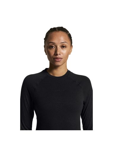 Craft Dames Thermo Wool Comfort Longsleeve Shirt Zwart