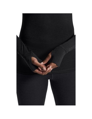 Craft Dames Thermo Wool Comfort Longsleeve Shirt Zwart
