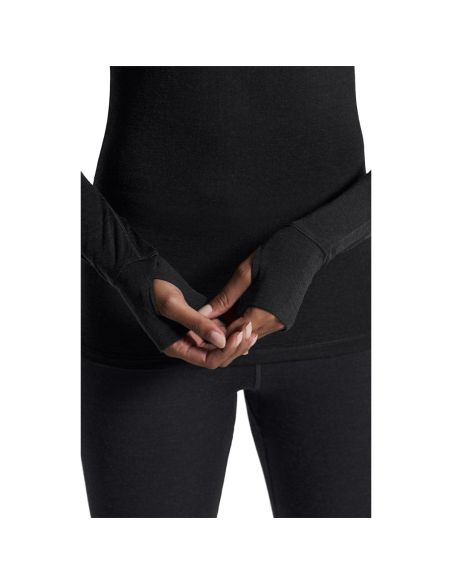 Craft Dames Thermo Wool Comfort Longsleeve Shirt Zwart