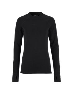 Craft Dames Thermo Wool Comfort Longsleeve Shirt Zwart