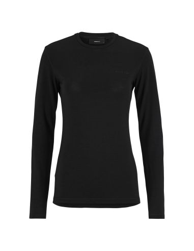 Craft Dames Thermo Core Wool Merino Longsleeve Shirt Gemeleerd