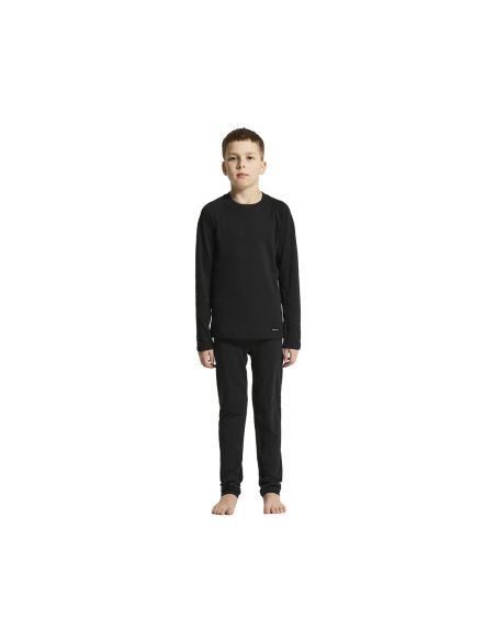 Craft Kids Thermo T-shirt Lange mouwen Baselayer Zwart