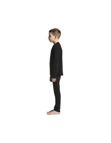 Craft Kids Thermo T-shirt Lange mouwen Baselayer Zwart