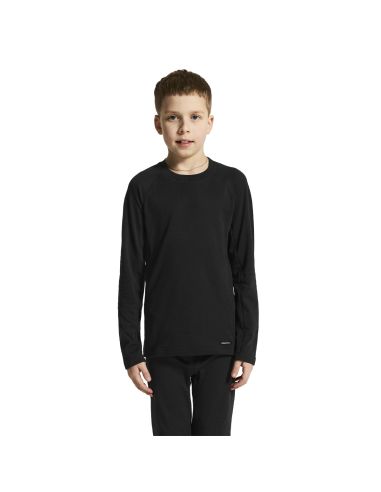 Craft Kids Thermo T-shirt Lange mouwen Baselayer Zwart