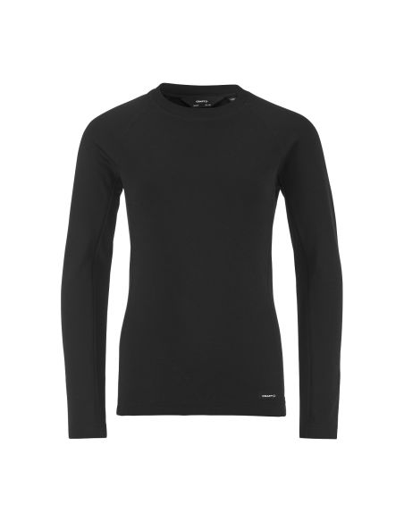 Craft Kids Thermo T-shirt Lange mouwen Baselayer Zwart