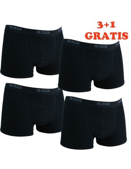 Sloggi Men Short 4Pack, gratis