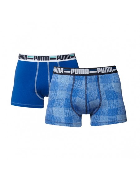 Puma Boxershorts Warped Sneck Olympian Blue 2Pack