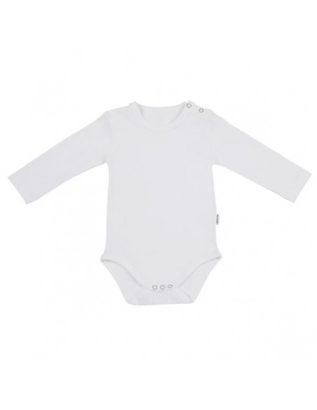 Claesen's Romper Wit Lange Mouw