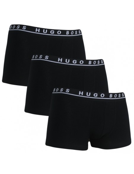 Hugo Boss Trunk Boxershorts 3Pack Zwart