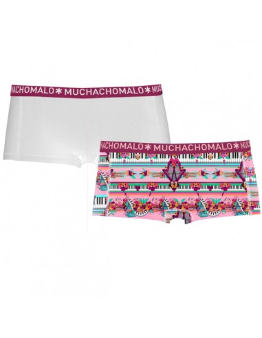 MuchachoMalo Music Short 2Pack Dames Ondergoed