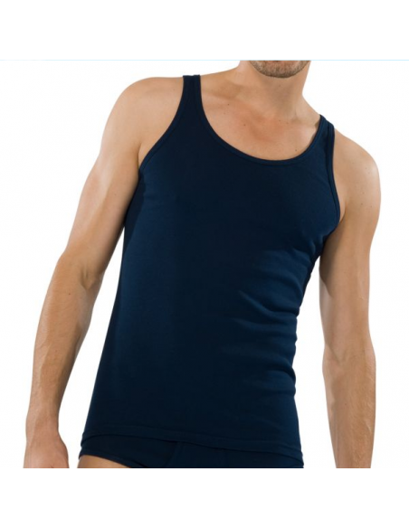 Schiesser Classic Singlet Navy