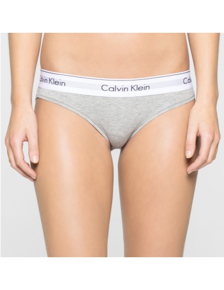Calvin Klein Modern Cotton Bikini Grijs