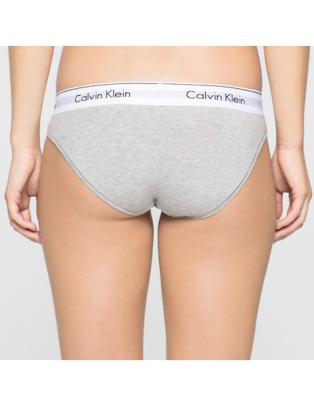 Calvin Klein Modern Cotton Bikini Grijs