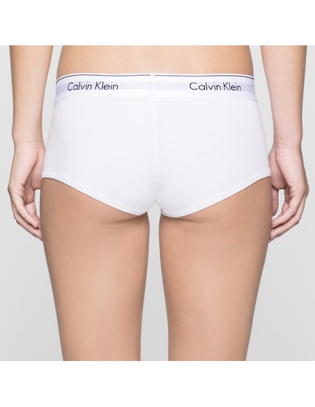 Calvin Klein Modern Cotton Boyshort Wit