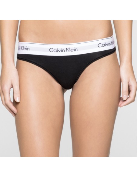 Calvin Klein Modern Cotton String Zwart